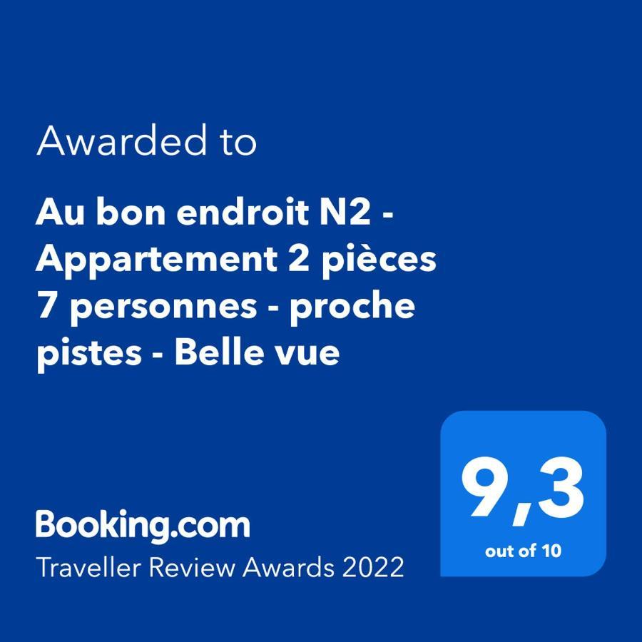 Au Bon Endroit N2 - Appartement 2 Pieces 7 Personnes - Proche Pistes - Belle Vue Orcières Buitenkant foto